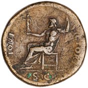 reverse of Domitian RIC II 275