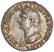 obverse of Domitian RIC II 184