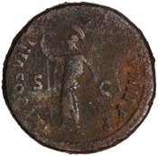 reverse of Domitian RIC II 105