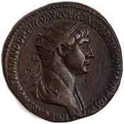 obverse of Trajan RIC II 665
