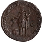 reverse of Trajan RIC II 665