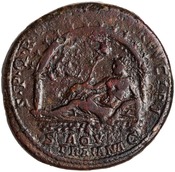 reverse of Trajan RIC II 608_SESTERTIUS
