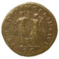 reverse of Trajan RIC II 550