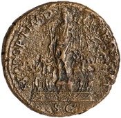 reverse of Trajan RIC II 551
