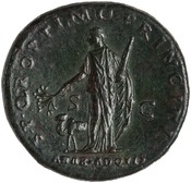 reverse of Trajan RIC II 467