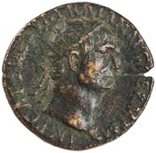 obverse of Trajan RIC II 398