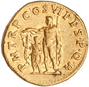 reverse of Trajan RIC II 336_AUREUS