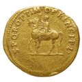 reverse of Trajan RIC II 291_AUREUS