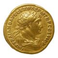 obverse of Trajan RIC II 266_AUREUS