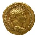 obverse of Trajan RIC II 137_AUREUS