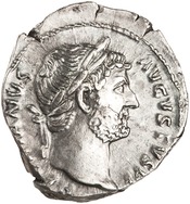 obverse of Hadrian RIC II 3092