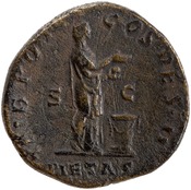 reverse of Hadrian RIC II 2769