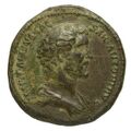 obverse of Hadrian RIC II 2736