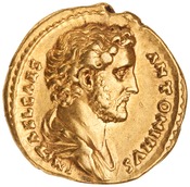 obverse of Hadrian RIC II 2721