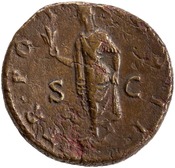reverse of Hadrian RIC II 2695-2699