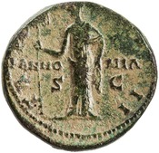 reverse of Hadrian RIC II 2656