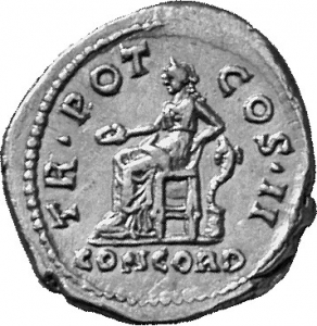 reverse of Hadrian RIC II 2624