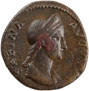 obverse of Hadrian RIC II 2600