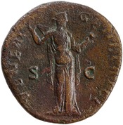 reverse of Hadrian RIC II 2600