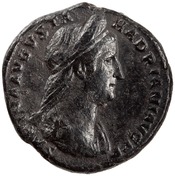 obverse of Hadrian RIC II 2560