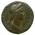 obverse of Hadrian RIC II 2554