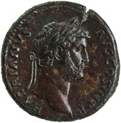 obverse of Hadrian RIC II 2429-2432