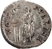 reverse of Hadrian RIC II 2329