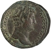 obverse of Hadrian RIC II 2262-2263