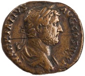 obverse of Hadrian RIC II 2261