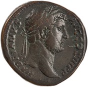 obverse of Hadrian RIC II 2168-2169