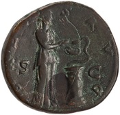 reverse of Hadrian RIC II 2168-2169