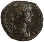 obverse of Hadrian RIC II 2114