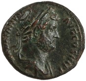 obverse of Hadrian RIC II 2092