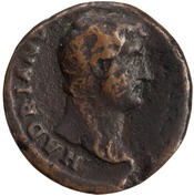 obverse of Hadrian RIC II 2090