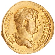 obverse of Hadrian RIC II 1991-1994