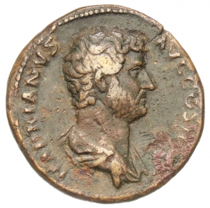 obverse of Hadrian RIC II 1953