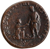 reverse of Hadrian RIC II 1858-1862
