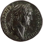 obverse of Hadrian RIC II 1840-1842