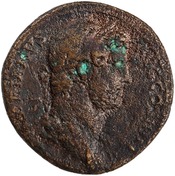 obverse of Hadrian RIC II 1823-1826
