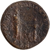 reverse of Hadrian RIC II 1823-1826