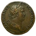 obverse of Hadrian RIC II 1796
