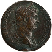 obverse of Hadrian RIC II 1768