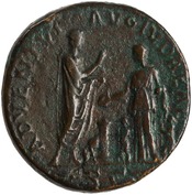 reverse of Hadrian RIC II 1768