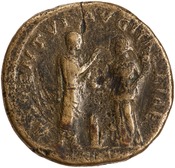 reverse of Hadrian RIC II 1764