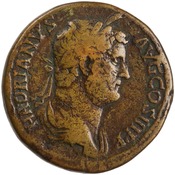 obverse of Hadrian RIC II 1620