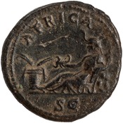 reverse of Hadrian RIC II 1616