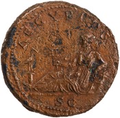 reverse of Hadrian RIC II 1605