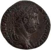 obverse of Hadrian RIC II 1603
