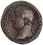 obverse of Hadrian RIC II 1572