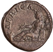 reverse of Hadrian RIC II 1495